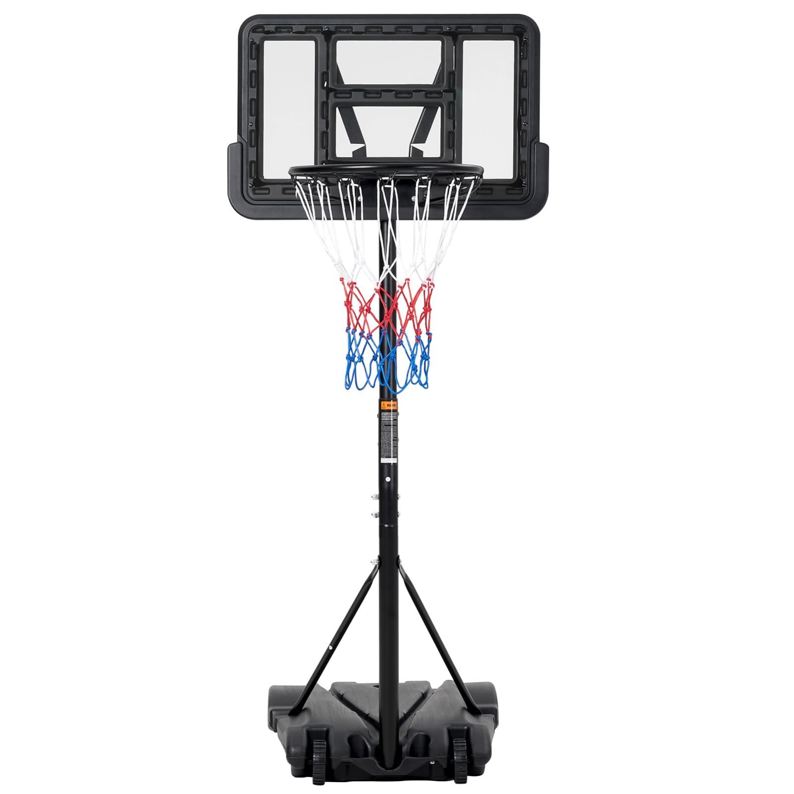 Children's Basketball Hoop Adjustable Basketball Hoop Height 5-7 Feet w/ Stand