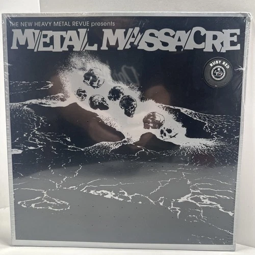 Metal Massacre Various LP Vinyl 2022 - RED VINYL Metallica/Ratt/”SEALED” New