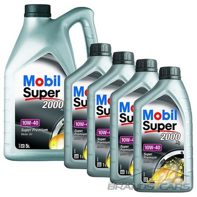 MOBIL 9 L LITER SUPER  2000 X1 10W-40 MOTOR-ÖL MOTOREN-ÖL 50134473