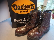 DOCKERS by Gerli, Boots, Gr. 41,  bordeauxrot, 