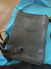 I Medici Womens Premium Natural Dyed Leather Crossbody Satchel Bag messager