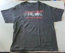 DGK All Day & Night Mens XL Black T-shirt mens size XL Dirty Ghetto Kids