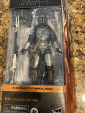 Star Wars Black Series Mandalorian Beskar Armor Hasbro Action Figure