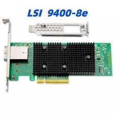 LSI 9400-8e 8 Port 12 Gb/s SATA SAS PCIe 3.1 12gb Controller Host Bus Adapter