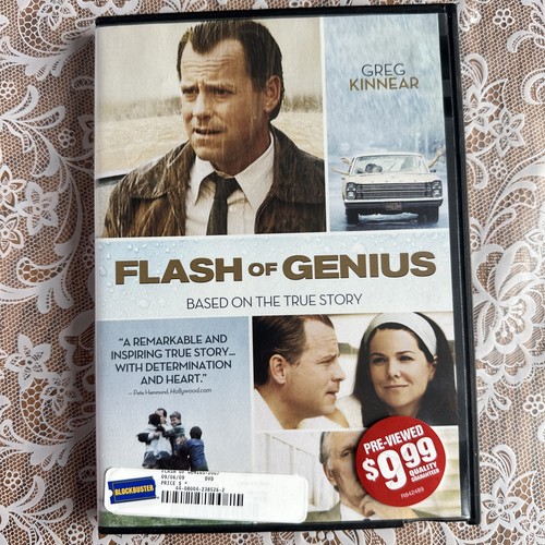 Flash of Genius (DVD, 2008) Disc only "No Box or Artwork" Free Shipping - 第 1/1 張圖片