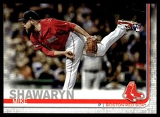 2019 Topps Update Mike Shawaryn Rookie Boston Red Sox #US231