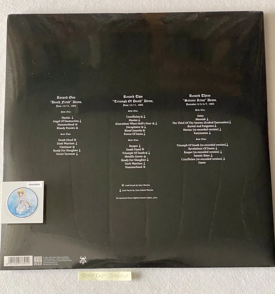 Hellhammer – Demon Entrails – Picture Disc Box – ORIGINAL SEALED - Bild 2 von 4