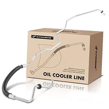  Automatic Transmission Oil Cooler Line Hose Assembly Compatible with Chevy 