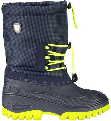 CMP KIDS AHTO WP SNOW BOOTS BLACK BLUE