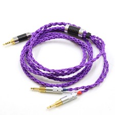 8 Cores Headphone Earphone Cable For 2x2.5 mm hd 700 sennheiser hd700 nw zx300a