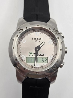 TISSOT Schweizer Quarz Uhr T TOUCH Z251/351 Herren Chronograph erste Generation