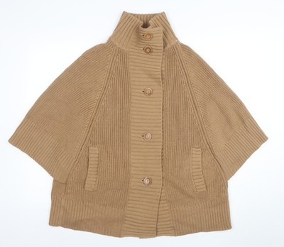 Frost French Cape Pullover Damen Beige Wollmischung S