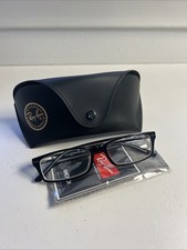 Ray Ban Eyeglasses Black Frames Only RB 5113 2034, 52-16-140 With Black Case