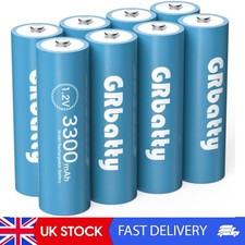 AA Rechargeable Batteries Nimh 3300mAh 1.2V Batteries AA Size Rechargeable High 31.99 per battery