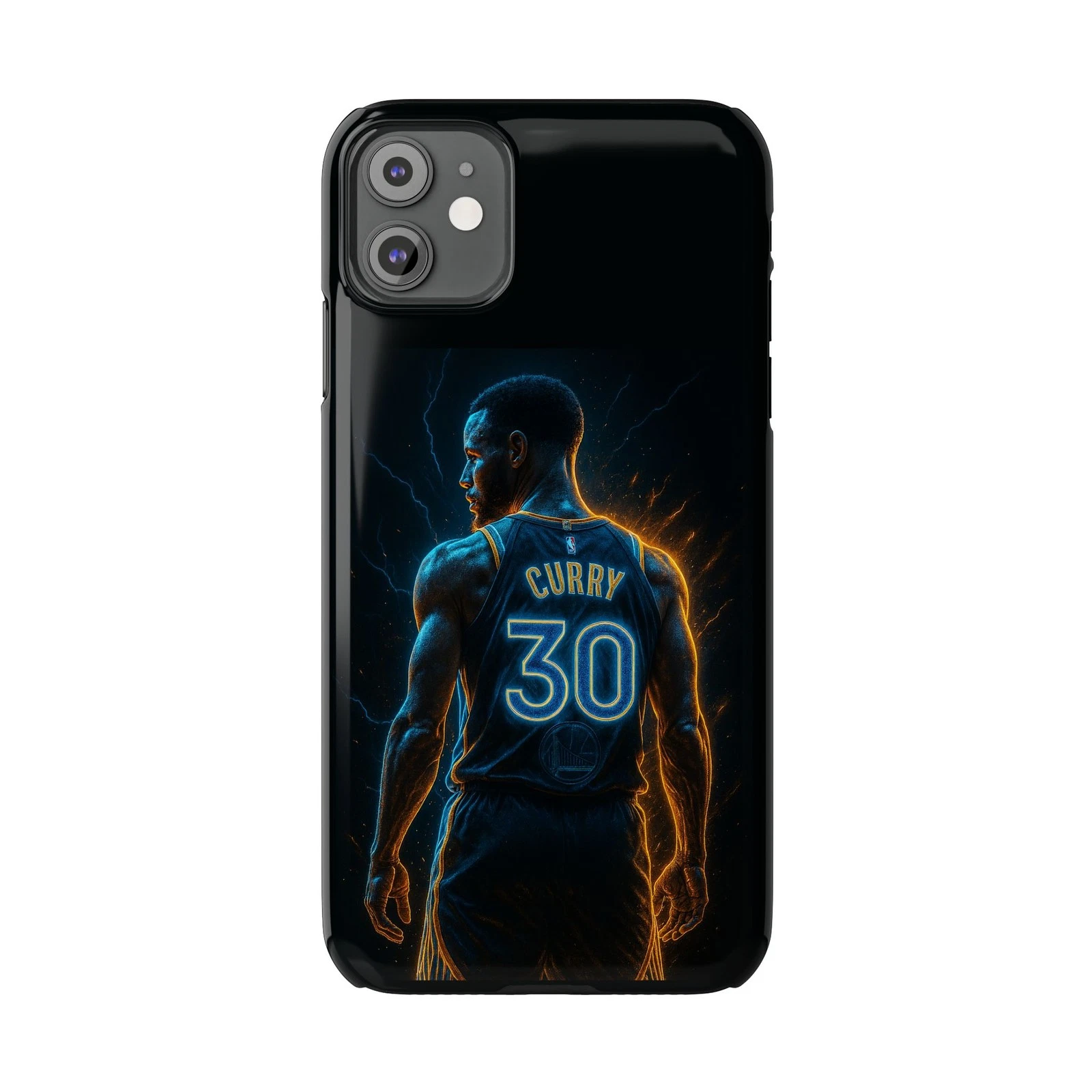 Stephen Curry Basketball iPhone Case, NBA Mobile Cover, Golden State Warriors