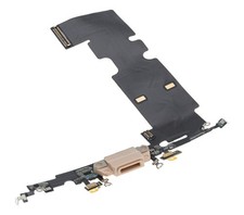 Original Charging Port Charger Dock Mic Flex Cable For i Phone 8 Plus Gold