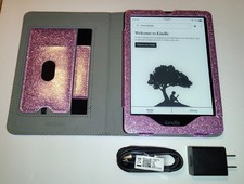 Kindle 6.8 Paperwhite 5 Signature Edition 32GB M2L4EK 11th Gen Pink Cover Bundle