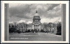 Postcard State Capitol, Boise, Idaho   F66