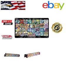 Rubber Elemental Hero Game Mat with Jaden Yuki Artwork - 14x2 In