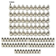 For Air Plasma-Cutting 100pcs P80 Plasma Electrode Tip Nozzle 1.5mm Cutter-Torch