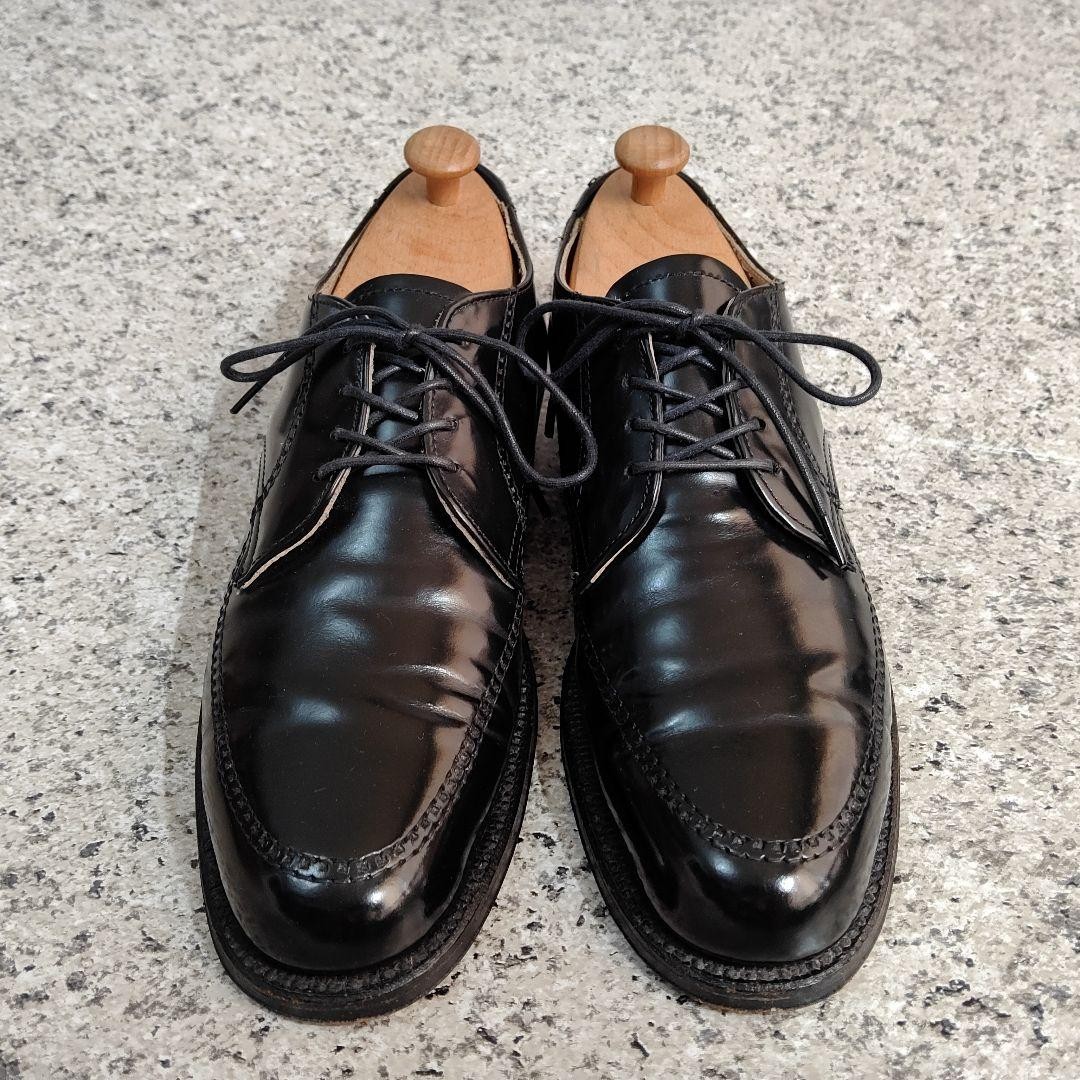 Alden オールデン Uチップ US7.5 Alden U-tip Black Leather US7