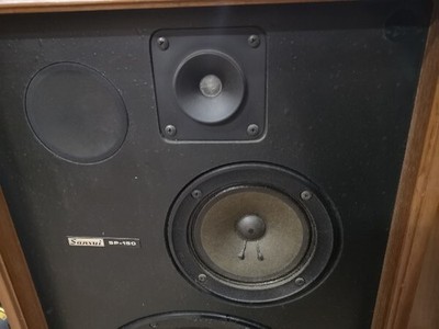 サンスイ　SP-150 ジャンク扱い SANSUI SP-150 Speaker Pair 3Way Vintage Tested Japan High Quality