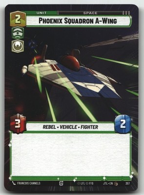 Phoenix Squadron A-Wing (Hyperspace) Common Jump to Lightspeed 357 NM