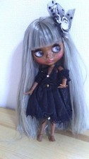 Icy Doll Custom Doll Body with Silver Hair Outfit