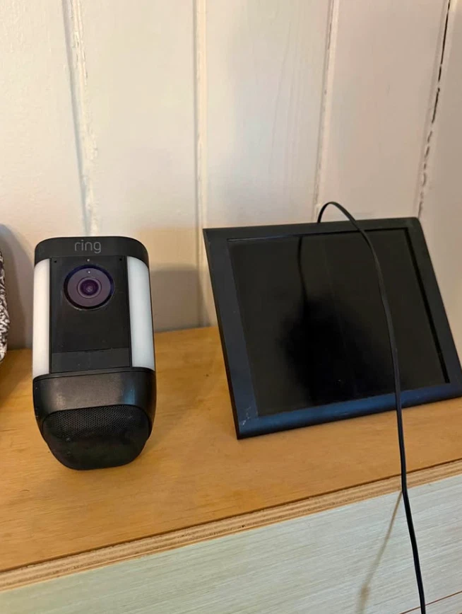 Ring Spotlight Cam Pro with Solar Panel Bundle – 2 Pack Smart Security - Image 2 of 4