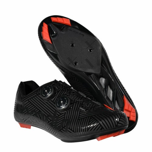 Tiebao Road Cycling Shoes Men\'s Size 11 US (EU44) NEW Tiebao Ultralight Road Bicycle Shoes Men US 11 EU 44 Ratchet  main image 2