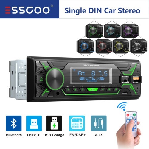 Stereo Player Mp3/usb/sd/aux-in/fm In-dash Head Unit Non Cd