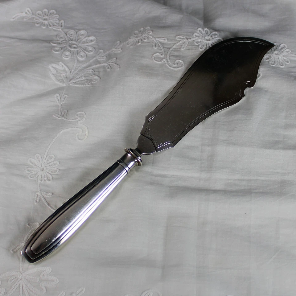 Antiguo juego de peces franceses de plata de ley en caja Foto 4 de 4