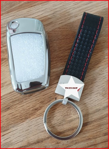 Funda protectora llave para Audi A1 A3 A4 A5 Q7 A6 C5 C6, carcasa de poliuretano termoplástico - Imagen 15 de 23