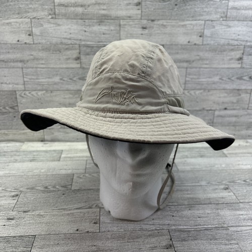 Columbia Unisex Youth One Size Beige Bucket Sun Omni-Shield Hat Hiking Fishing
