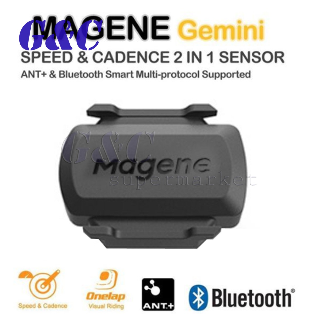 Ant Magene Bluetooth Magene-Bluetooth Heart Rate Sensor, ANT