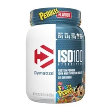 ISO100 Hydrolyzed 100% Whey Protein Isolate - Fruity Pebbles (1.3 Lbs / 20 Serv)