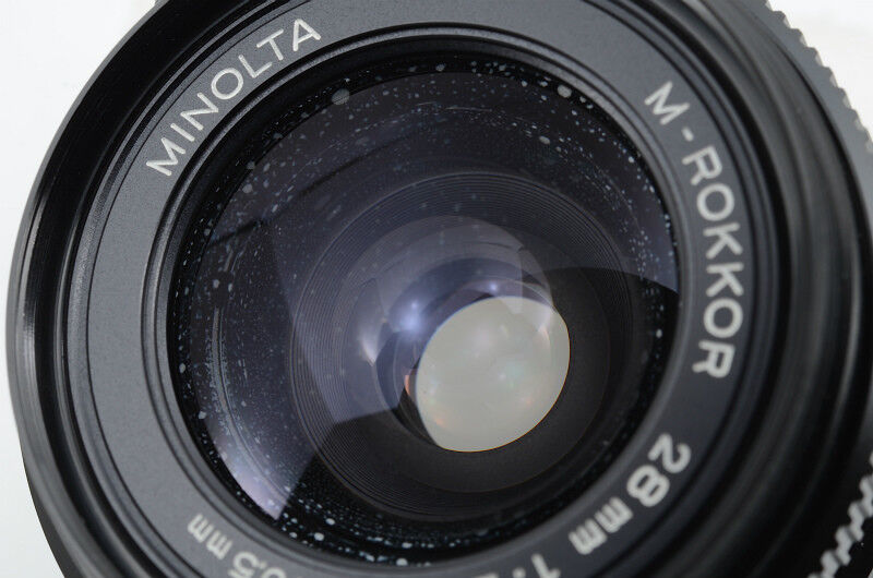 カメラ レンズ(単焦点) Minolta M Rokkor 28mm F2.8 Leica M mount for CL CLE [Good] from Japan  (06-U08)