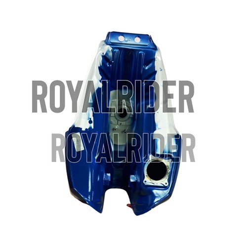 Fits Royal Enfield "HIMALAYAN LAKE BLUE PETROL GAS FUEL TANK" - Picture 5 of 7