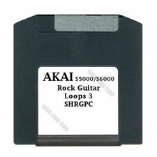 Akai S5000 / S6000 100MB Zip Disk Rock Guitar Loops 3 SHRGPC