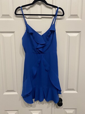 knee length dresses for ladies Chiffon Ruffle Mini Dress – BCBGMAXAZRIA