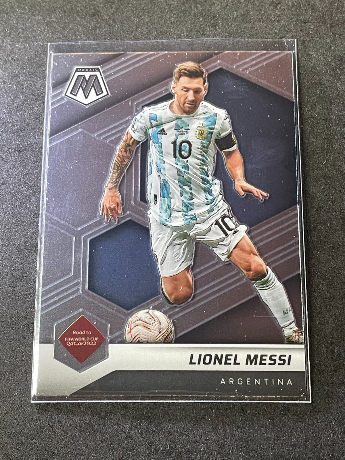 2021-22 Panini Mosaic Road to the FIFA World Cup Qatar Lionel Messi Argentina