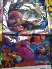 Mantel/globos/palitos para cupcakes/hágalo usted mismo decoración fiesta Super Mario para hacer una cara y