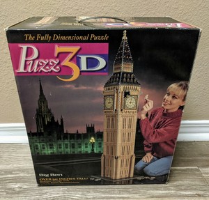 3d puzzle big ben 1483 pcs