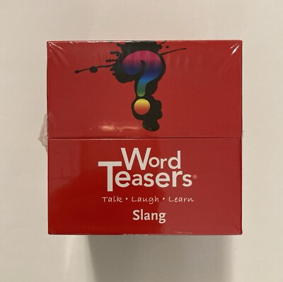 Word Teasers Conversation Starter Family Party Card Game Slang New
