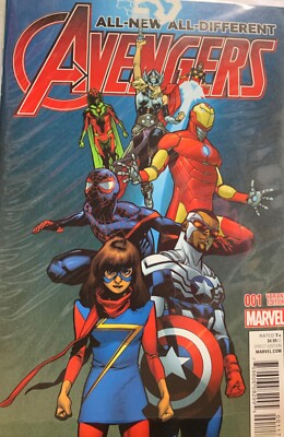 Marvel All-New All-Different Avengers #1 Variant | eBay