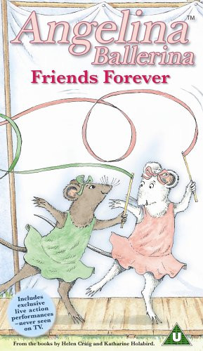 Angelina Ballerina: Friends Forever DVD Children's & Family (2003) FREE SHIPPING