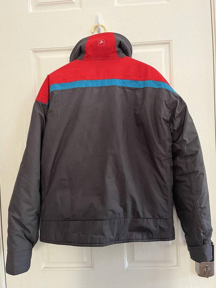 Mens Mountain Skiwear White Stag Gore Tex Jacket Red/Blue/Black Size Large - Image 4 of 4