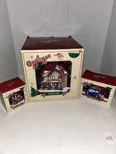 Dept. 56 A Christmas Story Lot Ralphie’s  House,car And Family With The Leg Lamp