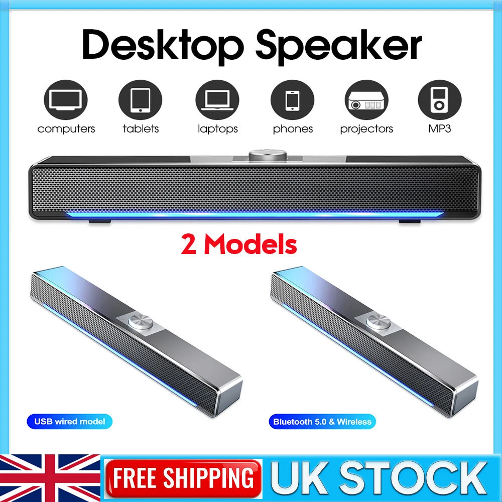 TV Home Theater Soundbar Wired Bluetooth Speaker Subwoofer Sound