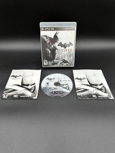 Batman: Arkham City - Sony PlayStation 3 PS3 - Complete w/ Manual - Tested